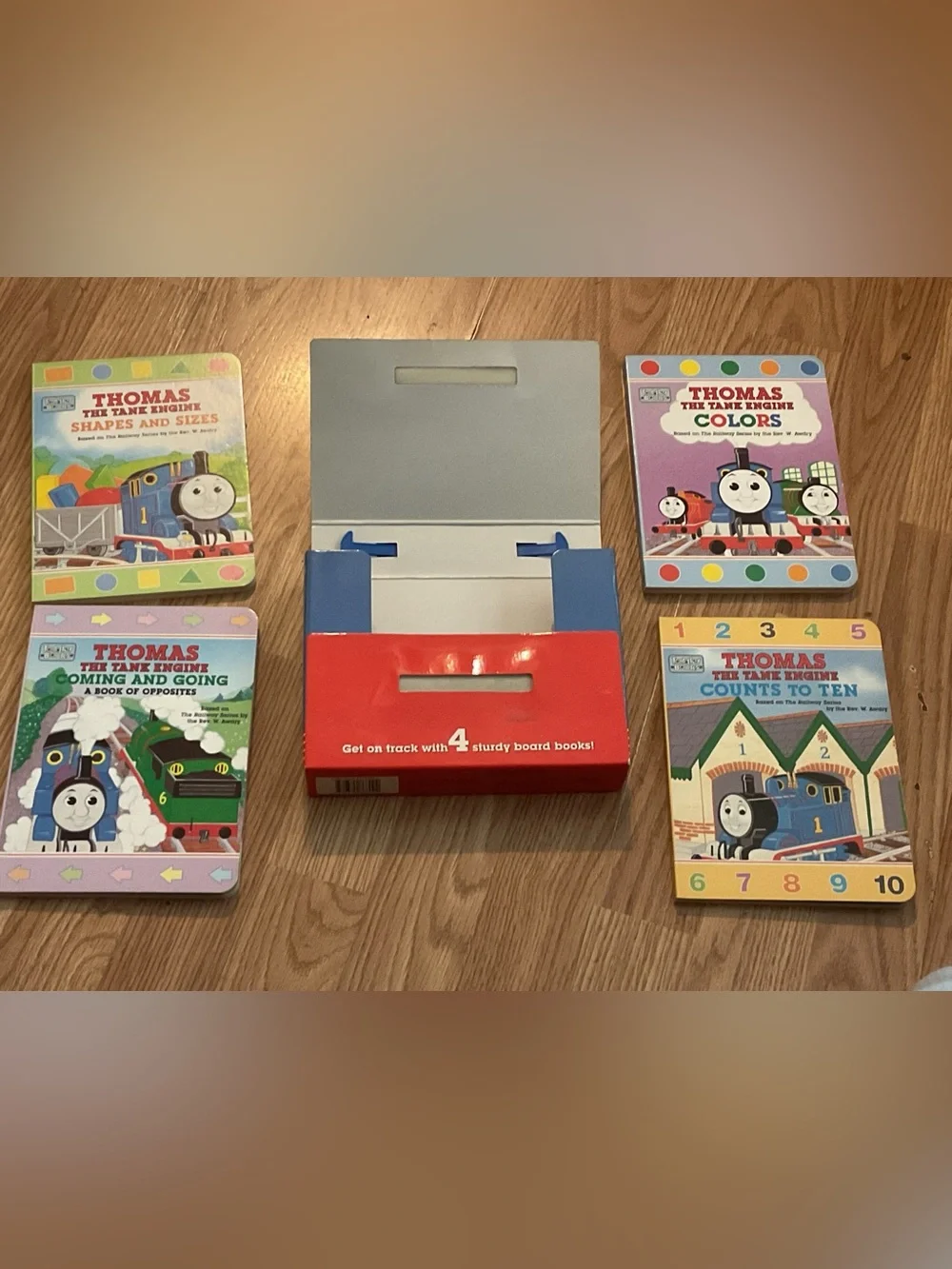 1998 Thomas The Tank Engine &Friends Board Book Set 4 in set